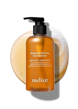 Melixir Mandarin - Limpiador matutino, gel de pH bajo, aroma cítrico fresco