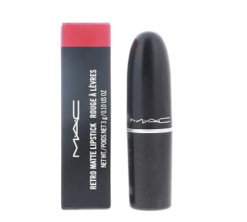 MAC Lápiz labial mate retro # Sin descanso rojo