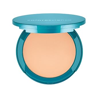 Colorescience, Natural Finish Pressed Foundation, SPF 20, Medium Sunlight
