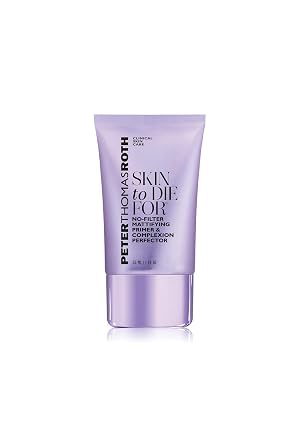 Peter Thomas Roth | Piel para morir para imprimación matificante sin filtro y perfector de la tez | Tinte universal para todos los tonos de piel, difumina y ayuda a reducir el aspecto de los poros