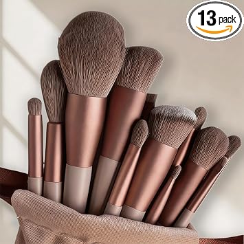 13 PCS Makeup Brush Set Professional for Full Face & Eyes