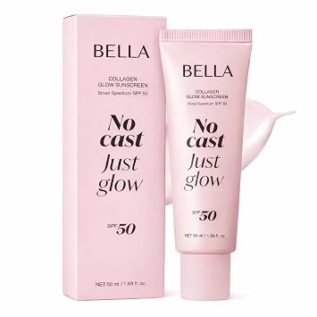 Bella Spf 50 Face Moisturiser | Body Sunscreen spf 50 ++++| Sunblock Cream | No White Cast Korean Skin Care | For Dry Skin