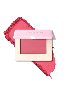 SHEGLAM Dream Touch Blush Shimmer Finish combina perfectamente ligero, suave, mezclable, de larga duración, rubor en polvo, ojos de corazón 019