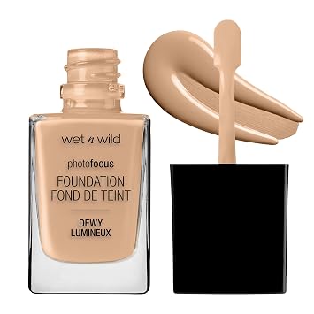Wet n Wild - Maquillaje base líquida con enfoque fotográfico, beige clásico