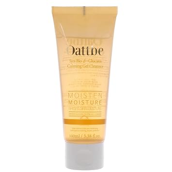 Syn Bio Beta Glucan - Limpiador facial de gel suave – Lavado facial coreano de primera calidad para piel sensible con 5 pesos de ácido hialurónico, 3.4 fl oz