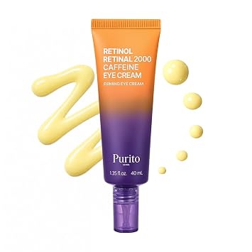 PURITO Retinol Retinal 2000 Crema de Ojos con Cafeína