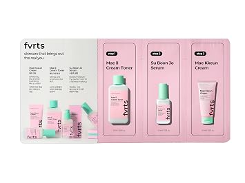 7-Day Ceramide Skin Barrier Repair Starter Kit - Skincare kit with Toner, Hyaluronic Acid Serum & Barrier Cream Set for Glass Skin, Travel Skincare Set for Dry & Dehydrated Skin, Korean skincare