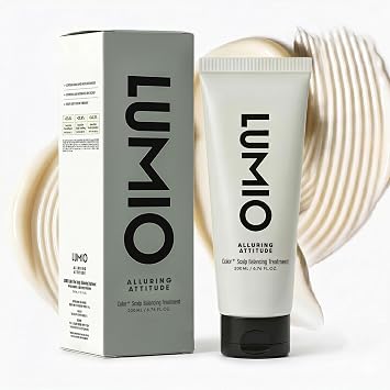 LUMIO Color+ Tratamiento para el cuero cabelludo para cabello teñido seguro, seguro para el cuero cabelludo, fórmula coreana de salón para cuero cabelludo seco y sensible, rica nutrición, refrescante