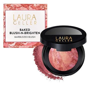LAURA GELLER NEW YORK Blush-n-Brighten Marbleized Blush-n-Brighten - Tropic Hues cremoso acabado natural ligero