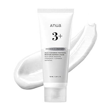 ANUA 3 Crema Barrera de Humedad de Pantenol Ceramida, 3.38 fl oz