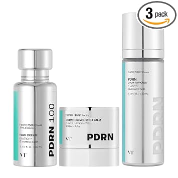 VT COSMETICS PDRN - Juego de rutina de brillo