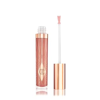 Charlotte Tilbury Baño de labios de colágeno, brillo labial voluminoso para una boca de aspecto más completo y de alto brillo, fórmula con infusión de cuidado de la piel para hidratar y nutrir los