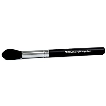 5 Brochas de maquillaje para contorno y resaltar el color, juego de brochas con estuche: pro escultor, pro iluminador, pro fibra dual, pro detalles, esponja de maquillaje para contornos, Negro