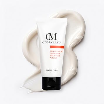 Crema de recuperación de humedad con péptidos, crema facial coreana para el cuidado de la piel, hidratante profundo, soporte de barrera cutánea, alivio de la piel seca, K-Beauty