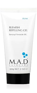 M.A.D SKINCARE ACNÉ: Gel repelente de manchas 5% BPO - 2.12 oz