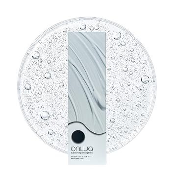 Carboxy Sparkling Pack, coreano para el cuidado de la piel, mascarilla facial de CO2 para el cuidado de los poros y suavizar la piel, tratamiento facial carbonatado de limpieza profunda, 1 hoja