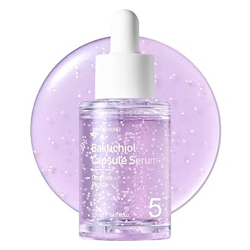 TOSOWOONG Bakuchiol Capsule Serum, Alternativa de Retinol, Arrugas