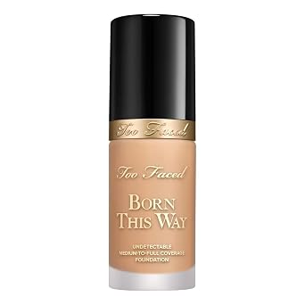Base Líquida Too Faced Born This Way de Acabado Natural de Larga Duración | Cobertura Media a Completa | Hidratante + Sin Aceite