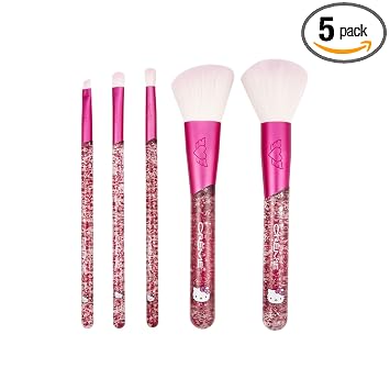 The Creme Shop Hello Kitty Luv Wave Brush Collection - Brochas de
