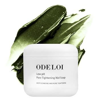Limpiador facial de artemisa coreana, pasta limpiadora de poros de pH bajo y lavado facial con té verde y árbol de té, limpiador profundo diario para pieles grasas y sensibles, 4.23 oz (120 g)