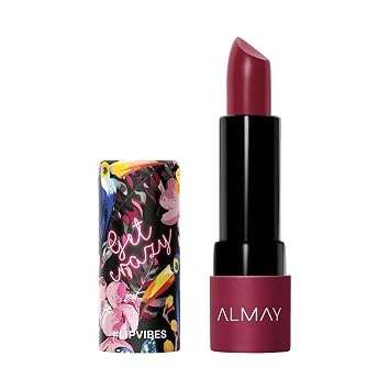 Almay Lip Vibes Lipstick, Get Crazy, 0.14 oz