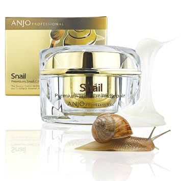 Anjo Premium Caracol Mucin Cream 1.7 fl oz - Crema hidratante facial coreana para el cuidado de la piel con filtrado de secreción de caracol - Hidratación profunda de mucina de caracol hidratante para