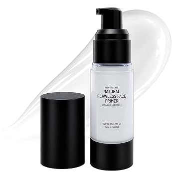 Mom's Secret Natural Flawless - Base de maquillaje facial, orgánica, vegana, sin gluten, sin OMG, para todo tipo de piel, sin parabenos, libre de crueldad, fabricada en los Estados Unidos, 1 onza