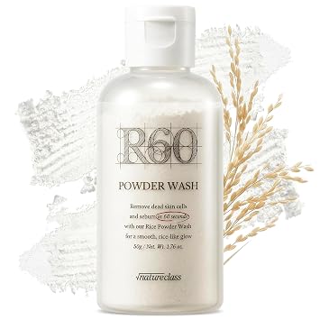 R60 Gel facial de arroz en polvo, enzima, cuidado de la piel