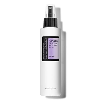 COSRX AHA/BHA Treatment Toner for Whiteheads & Clogged Pores, 5.07 fl.oz