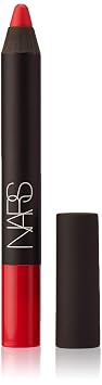 NARS Lápiz labial mate de terciopelo, rojo famoso, 0.08 onzas