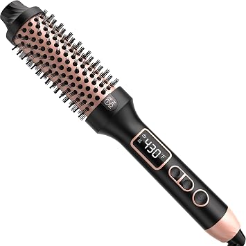 Nimmu Thermal Brush Curling Brush, 1.5" Heated Round for Blowout Look