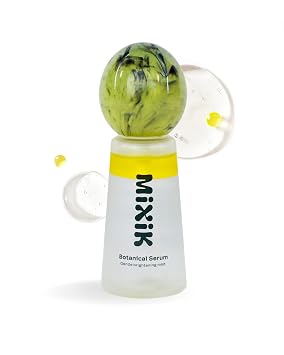 MIXIK Suero en aerosol coreano para el cuidado de la piel, suero hidratante para la cara, bruma facial brillante, aerosol fijador de suero botánico vegano, sin alcohol ni fragancia, niebla hidratante (2.7 fl oz (2.7 fl oz) tamaño completo