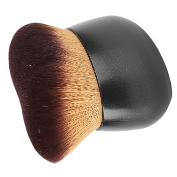 Self Tanning Brush Flexible and Application Brush for Uniform Tanning on Face and Body Ideal Gift for Women (Black)
