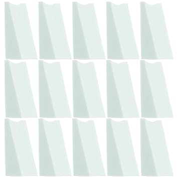CALLARON 30pcs Makeup Sponges Wet and Dry Use Powder Puff Trapezoid Shape Cosmetic Blending Sponges for Foundation Application, Suitable for Cream and Liquid Makeup Random Color