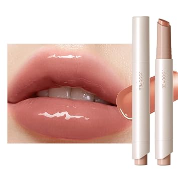 Joocyee Brillo de labios de larga duración Velvet Rouge Lipstick Taupe Nude