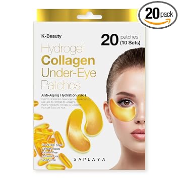 Saplaya K-Beauty - Paquete múltiple de parches faciales para el cuidado de la piel equilibrado, hecho en Corea del Sur