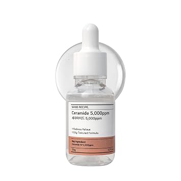 NANO RECIPE Ceramide Concentrate DIY Cermide Serum, Hidratante, Hidratante, Sin Fragancia, Ligero, Cuidado de la Piel Coreano, Fortalecimiento de la Barrera de la Piel 1.4 fl oz