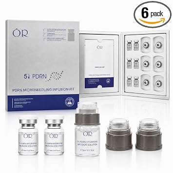 Sistema de renovación facial intensivo PDRN y calcio 3 en 1 | Sueros de ampollas hidratantes, aplicador de masaje y máscaras calmantes con péptidos, hialurónico, colágeno, todo tipo de piel | 7.08