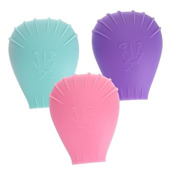 3 piezas de brochas de maquillaje cubiertas de cepillo protector de viaje cosméticos de silicona para fundación corrector sombra de ojos pinceles