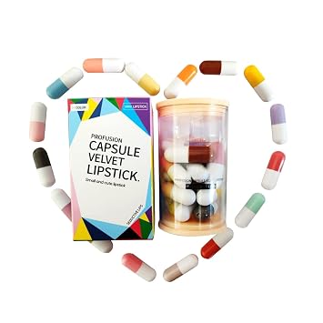 Grospe Juego de lápices labiales de 16 colores, mini lápiz labial mate, juego de lápiz labial de terciopelo, taza antiadherente, fácil de colorear, de larga duración, impermeable, hisopo, juego de