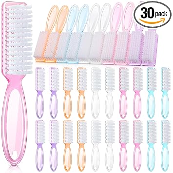 Patelai 30 cepillos de uñas a granel
