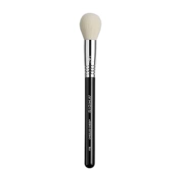 Sigma Beauty F76 Chiseled Cheek™ - Brocha de maquillaje, cabeza redondeada