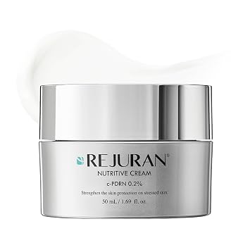REJURAN® Crema nutritiva, c-PDRN® - Crema hidratante facial de ADN de salmón para nutrir, hidratar profundamente. Logra una piel de vidrio radiante y juvenil. Cuidado de la piel coreano, desarrollado