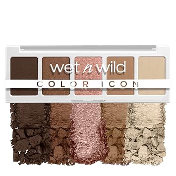 Wet n Wild Color Icon 5-Pan Paleta Marrón Caminando Sobre Cáscaras De Huevo