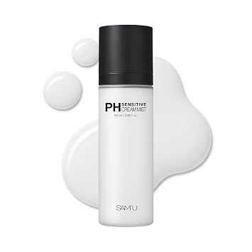 SAM'U PH Sensitive Cream Mist, hidratante calmante para la cara, 3.38 onzas