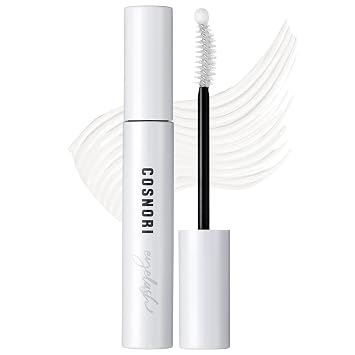 COSNORI Long Active Eyelash Serum - Suero coreano para aumentar el crecimiento de las cejas para más tiempo y más grueso, sin prostaglandinas veganas y no irritantes, péptidos, ácido hialurónico, 0.3