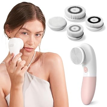 Vanity Planet Raedia Cepillo de limpieza facial – Cepillo eléctrico de