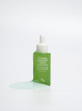 JINSIM - Suero todo en uno de hidratación calmante con frijol mungo, artemisia y centella, suero facial vegano coreano para pieles sensibles y propensas al acné, 1.33 onzas líquidas