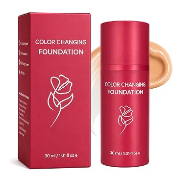 Base que cambia de color, Fundación coreana para piel madura