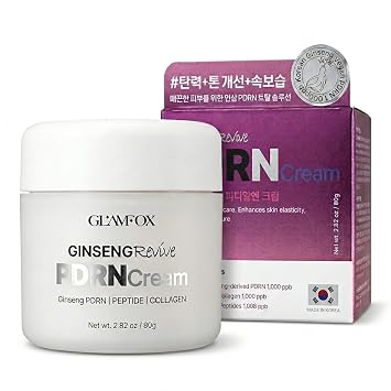 Ginseng Revive - Crema facial vegana tópica PDRN - Hidratante coreano regeneradora y nutritiva - 1.7 fl oz (1.69 onzas líquidas)